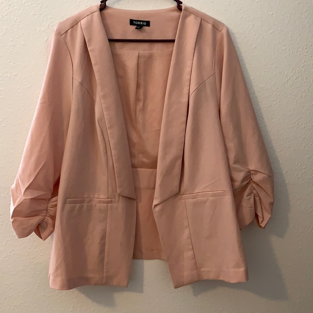 Torrid Cardigan, light pink